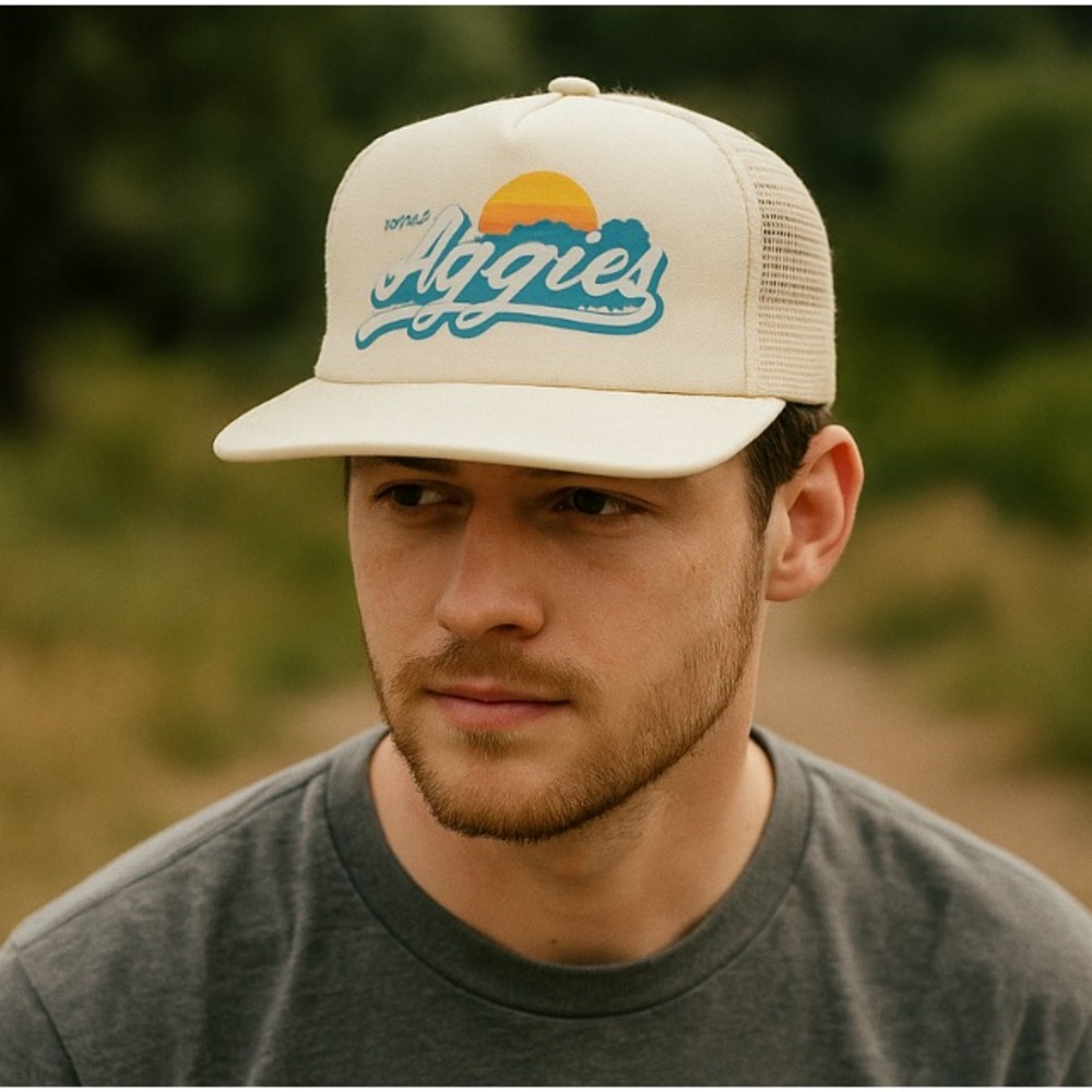 New Mexico State University Aggies Snapback Trucker Hat One Size New